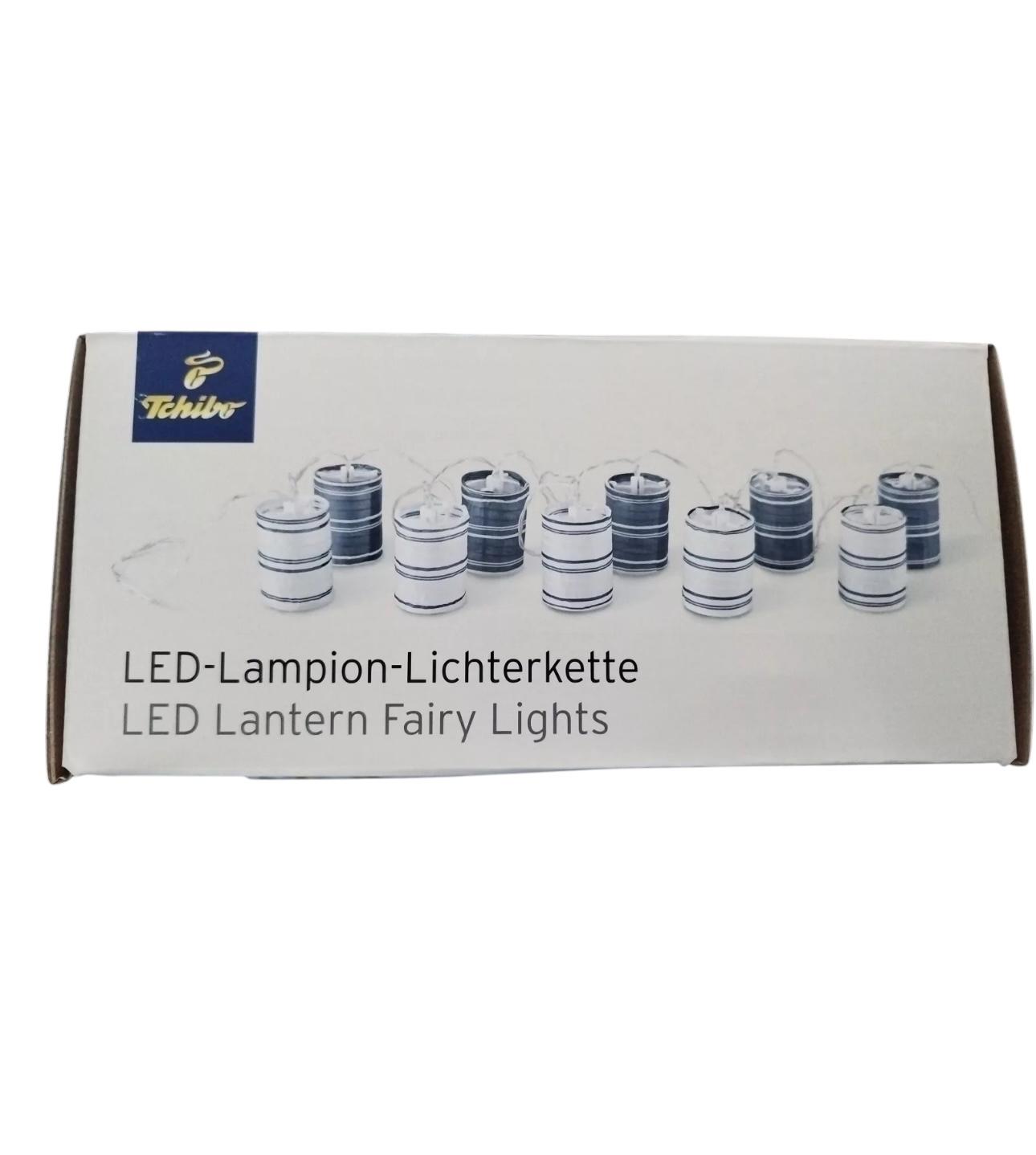 LED Lampion Lichterkette Maritim Batteriebetrieben Innen u. Außen