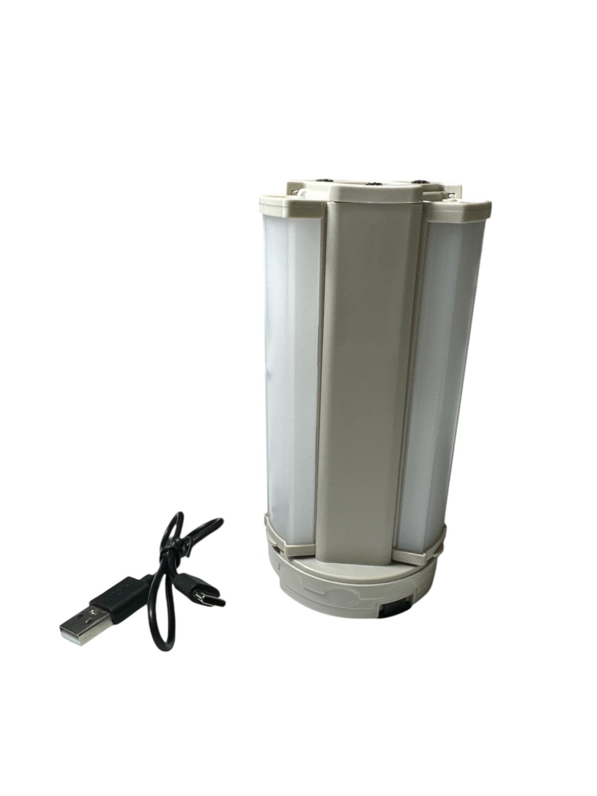 CRGANGZY LED Arbeitsleuchte Multifunktionale wiederaufladbare Campinglampe mit 5 ModiTyp-C-Anschluss