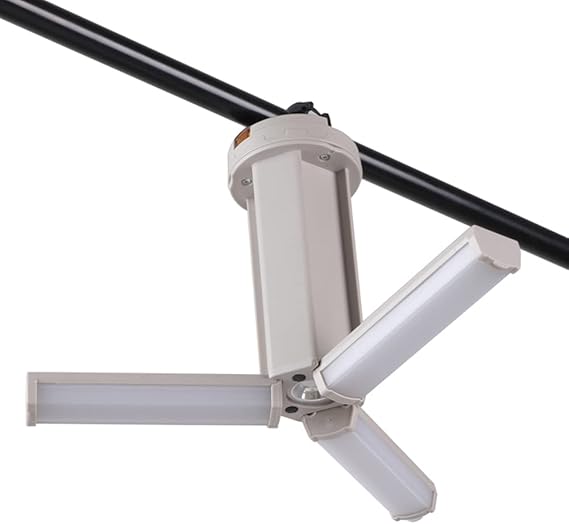 CRGANGZY LED Arbeitsleuchte Multifunktionale wiederaufladbare Campinglampe mit 5 ModiTyp-C-Anschluss