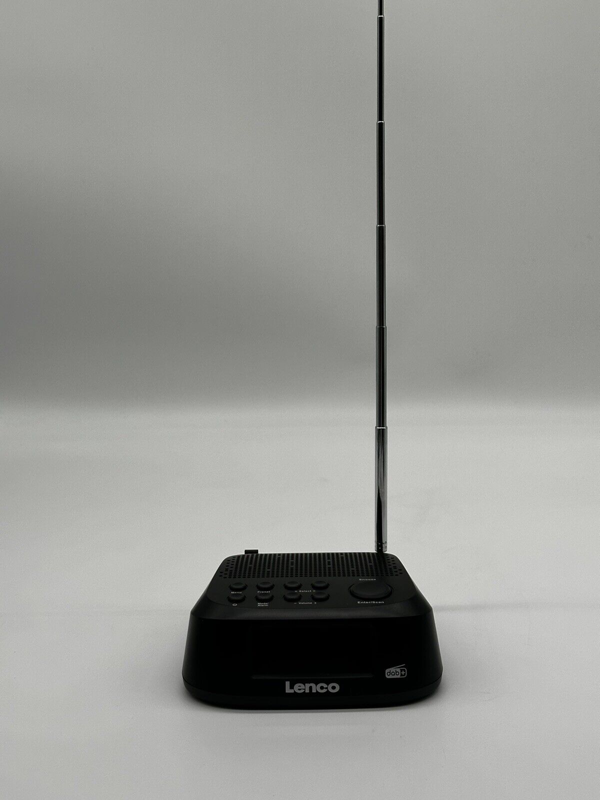 Lenco CR-605BK DAB+ and FM Clock Radio Schwarz 2,6 Zoll LCD Display