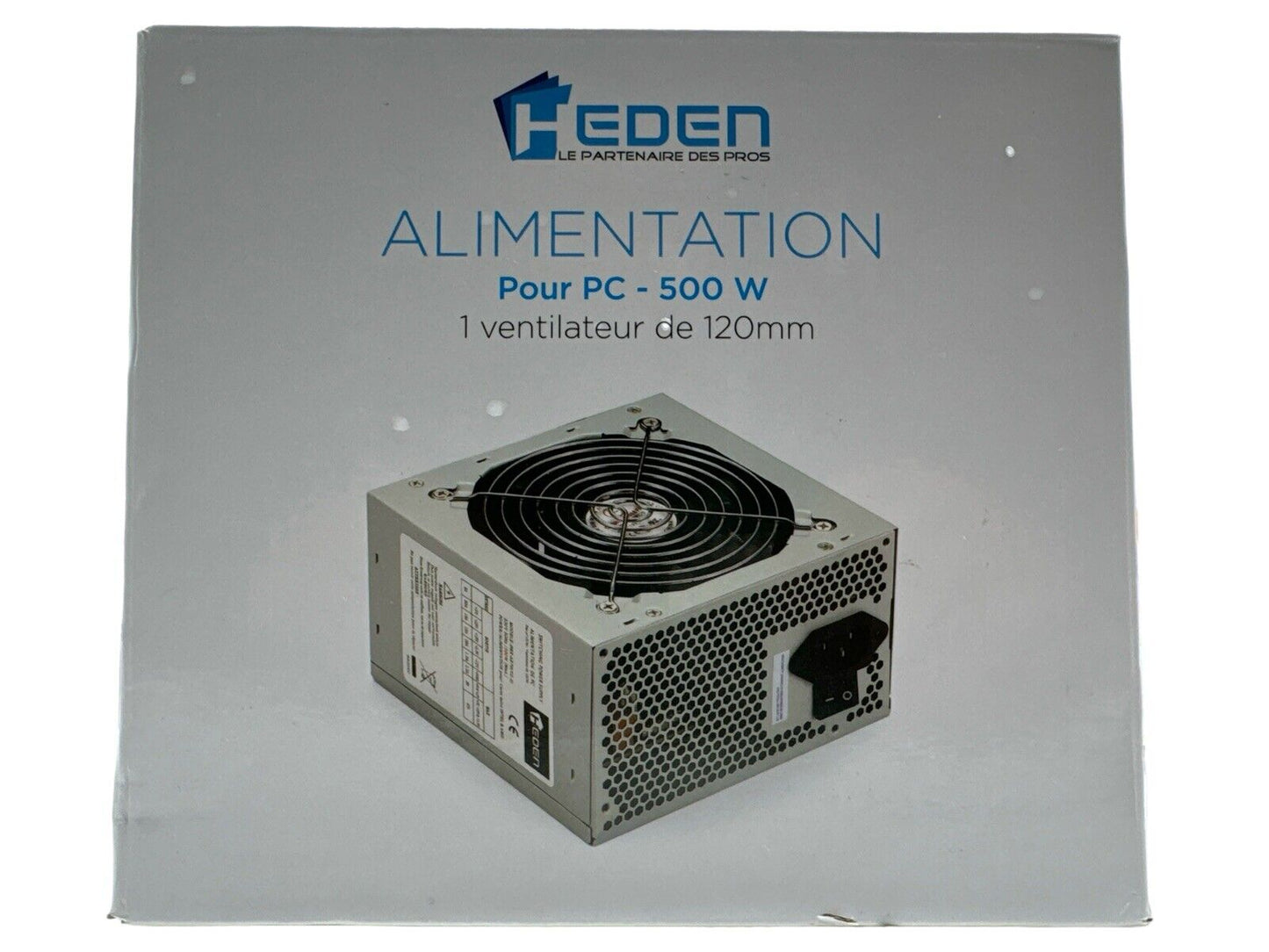 Heden 4-poliges Netzteiladapter - Silber ATX20