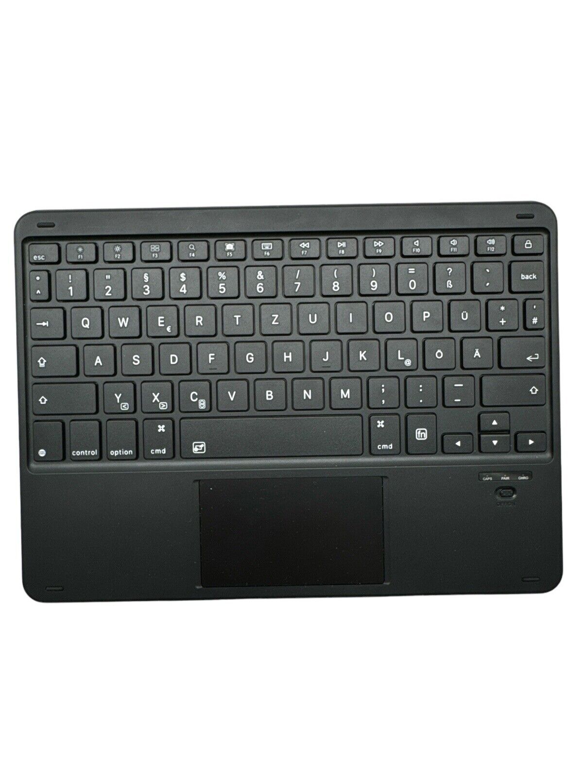 Emetok Deutsche Bluetooth Tastatur für iPad Air/iPad Pro/Mini/iPad 10,9/10,2/9,7
