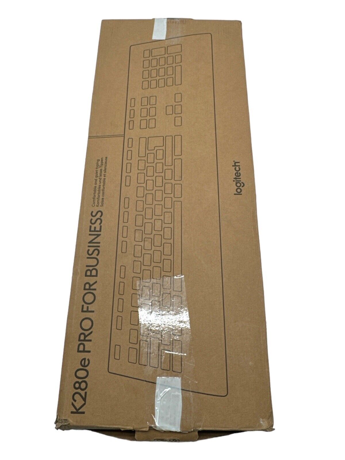 LOGITECH Corded K280E Kabelgebunden Tastatur Französisches Layout AZERTY