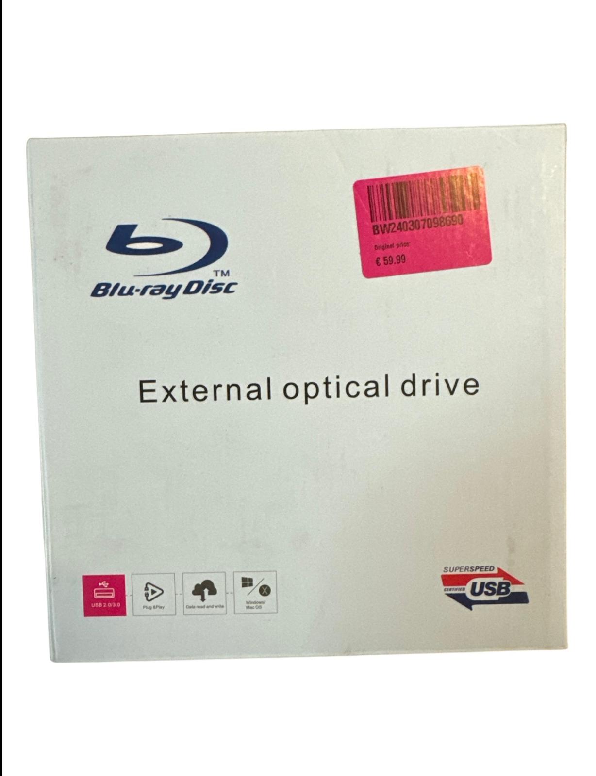 Blue-ray Disc External ODD&HDD Device