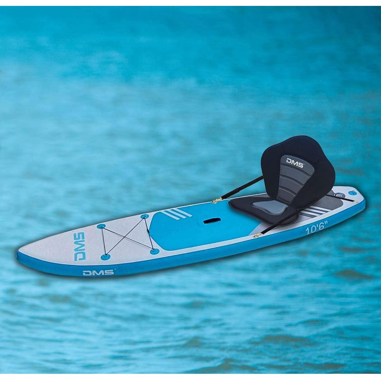 DMS® Kajak Sitz für SUP Board Gepolsterte Rückenlehne