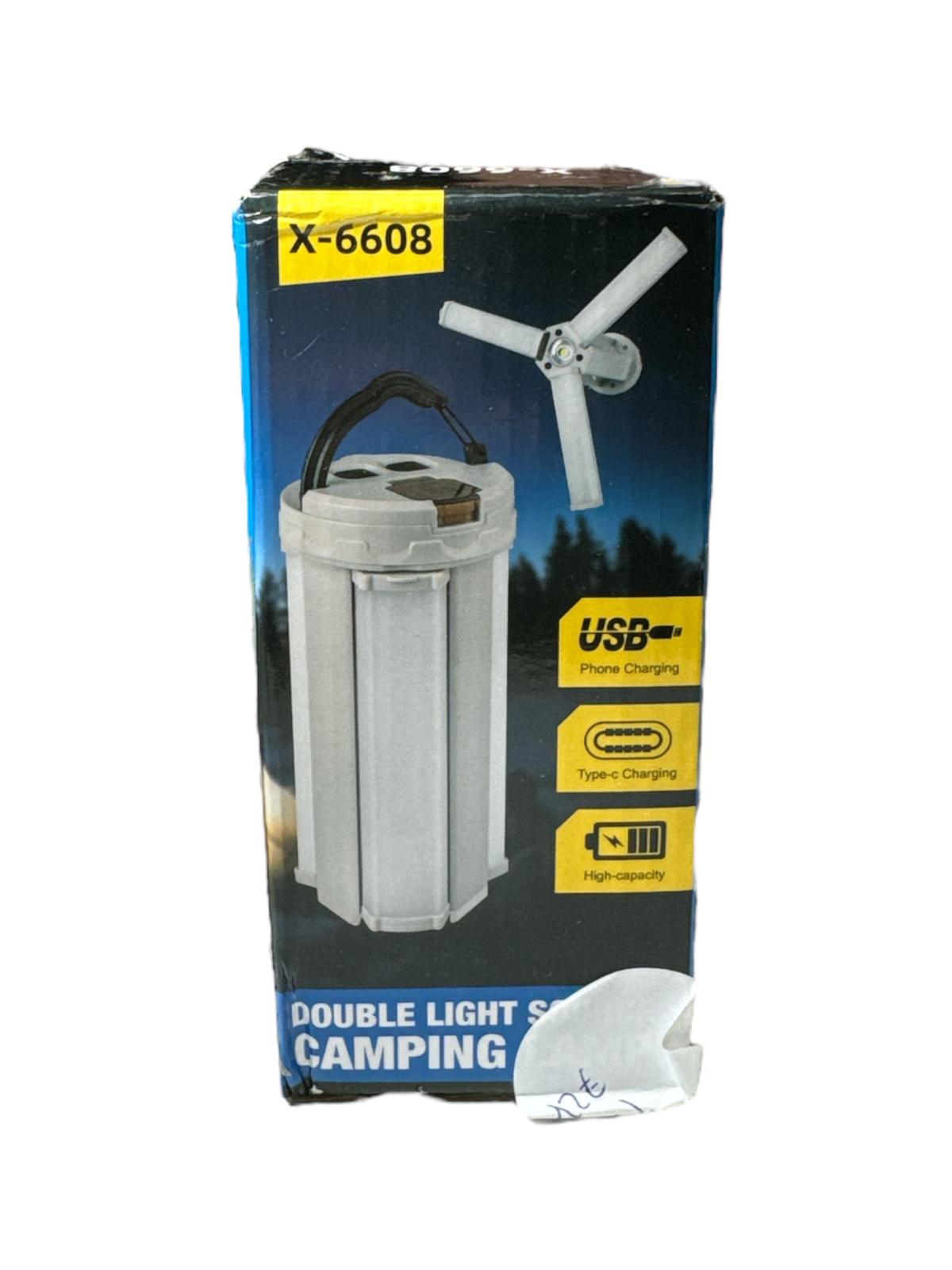 CRGANGZY LED Arbeitsleuchte Multifunktionale wiederaufladbare Campinglampe mit 5 ModiTyp-C-Anschluss