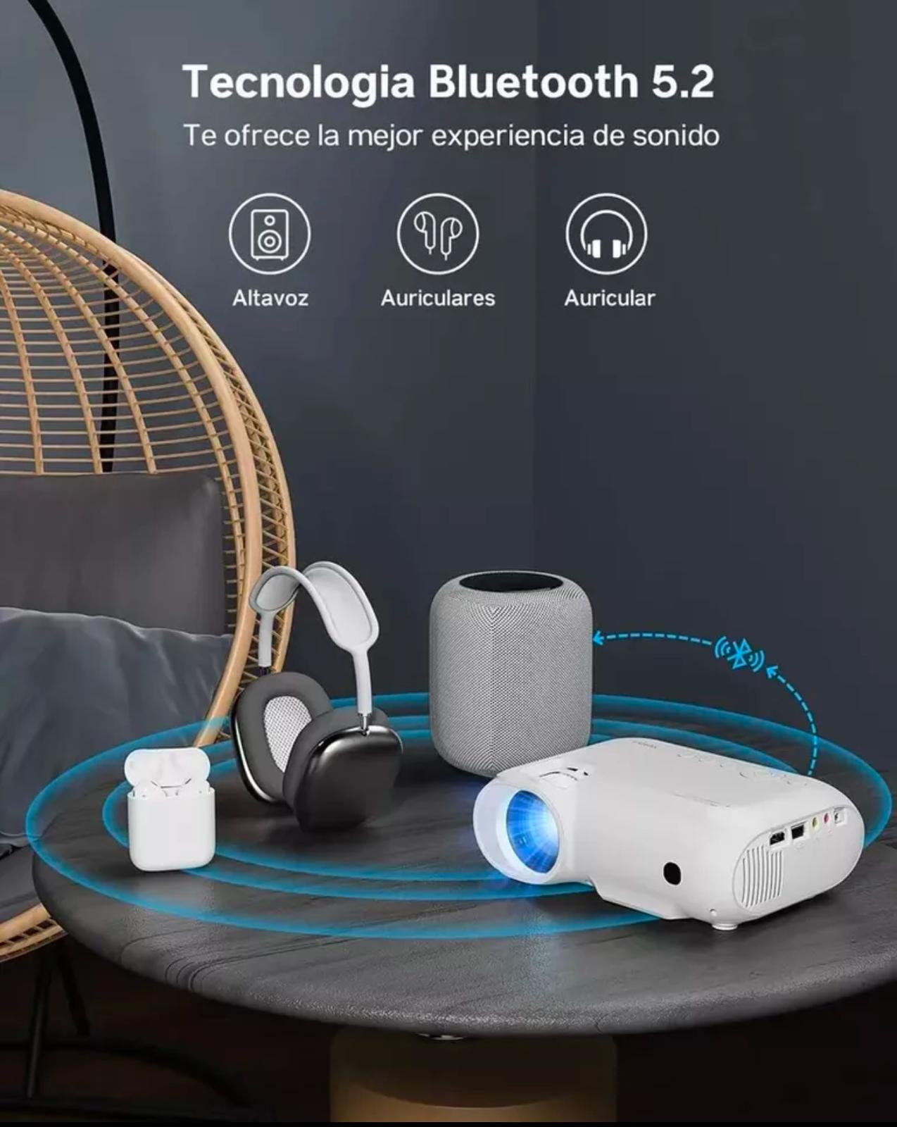 Yoton Y7 Mini projector 4k Supported Full HD 1080P