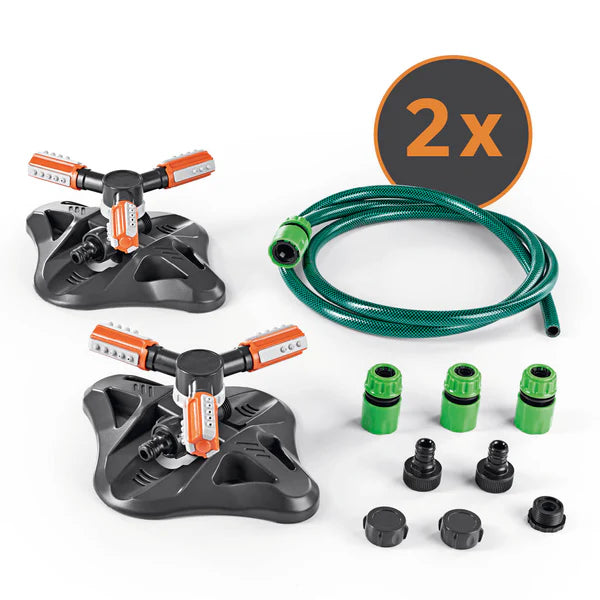 Easymaxx 360° Gartensprinkler 2er Set