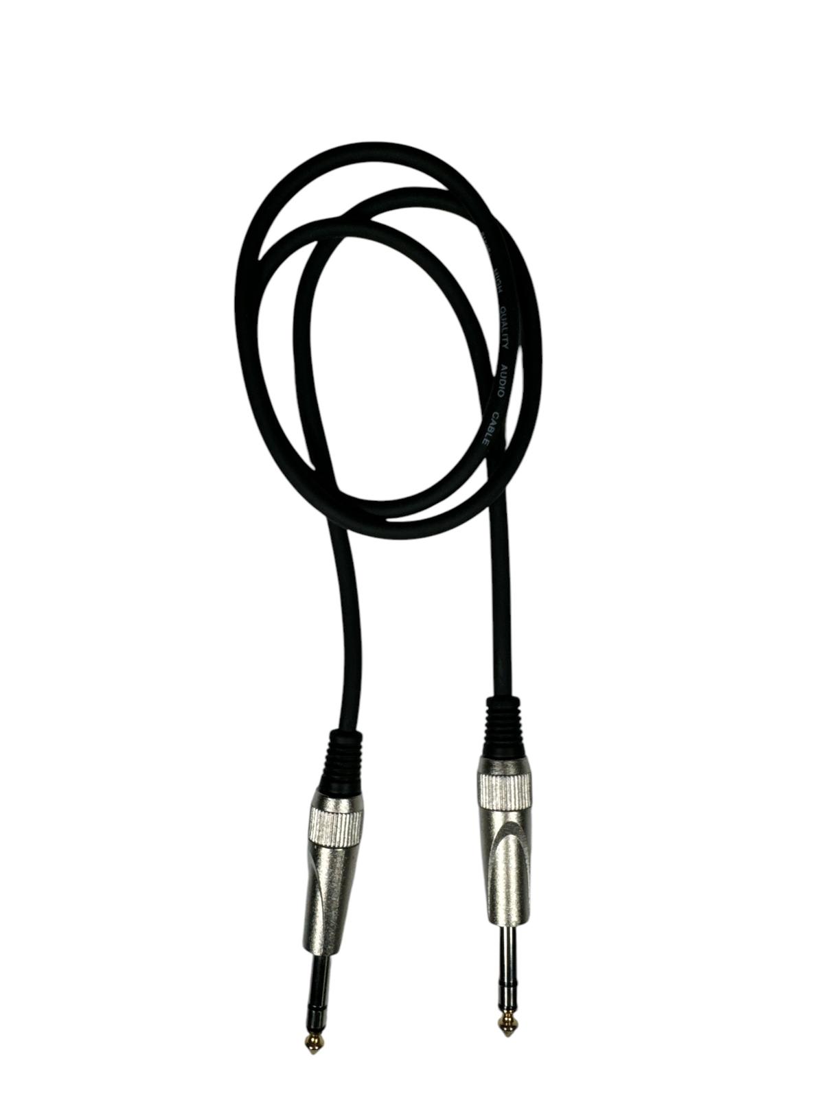 Stagg SAC1PSDL Deluxe Audiokabel 6mm Stereo-Phone Plug