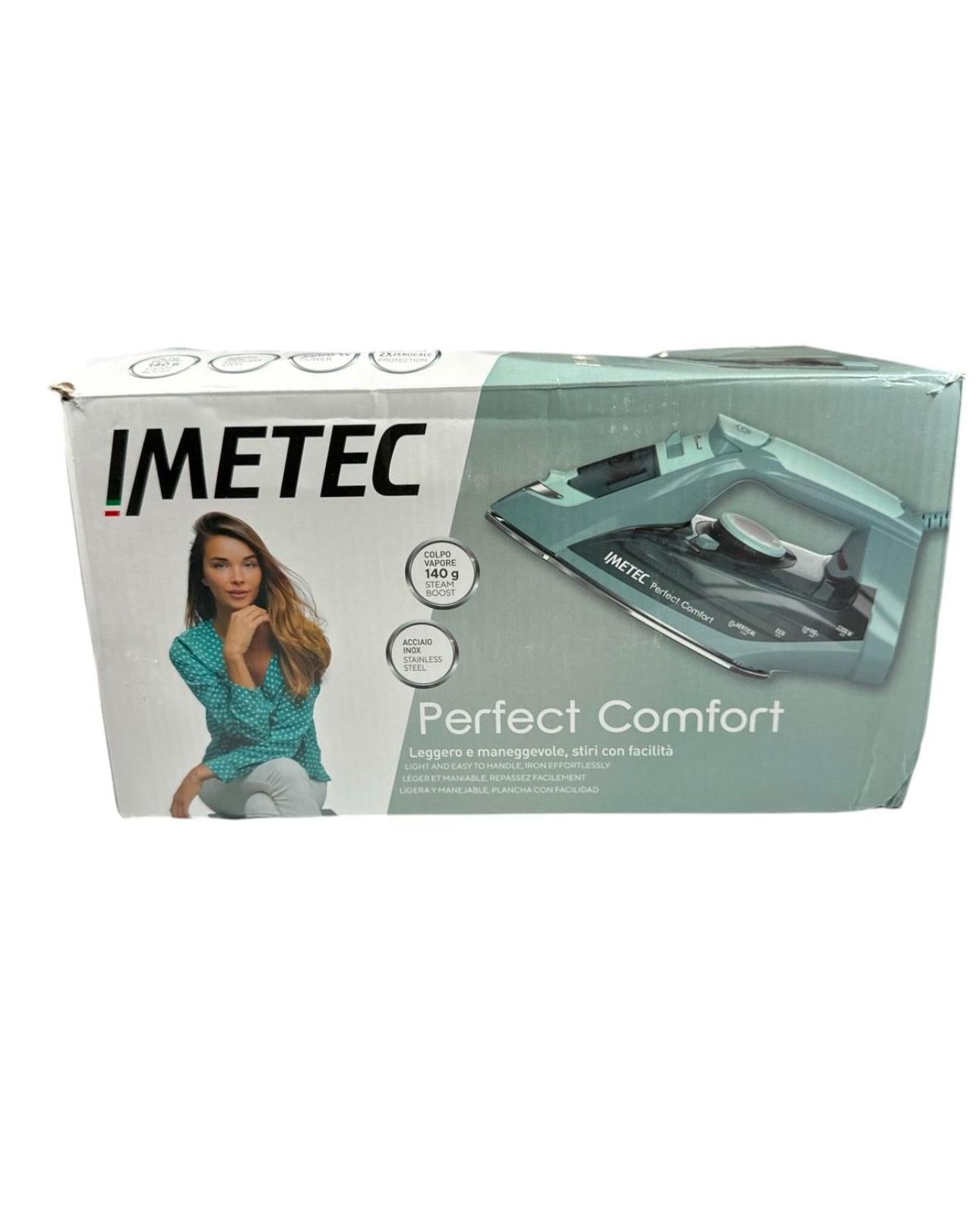 Imetec Dampfbügeleisen Perfect Comfort mit Antikalk Schutz