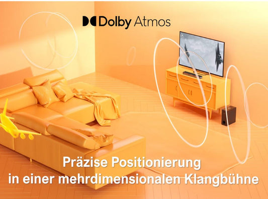 Soundbar mit Subwoofer ULTIMEA Nova S50 2.1 Dolby Atmos 3D Surround Sound System
