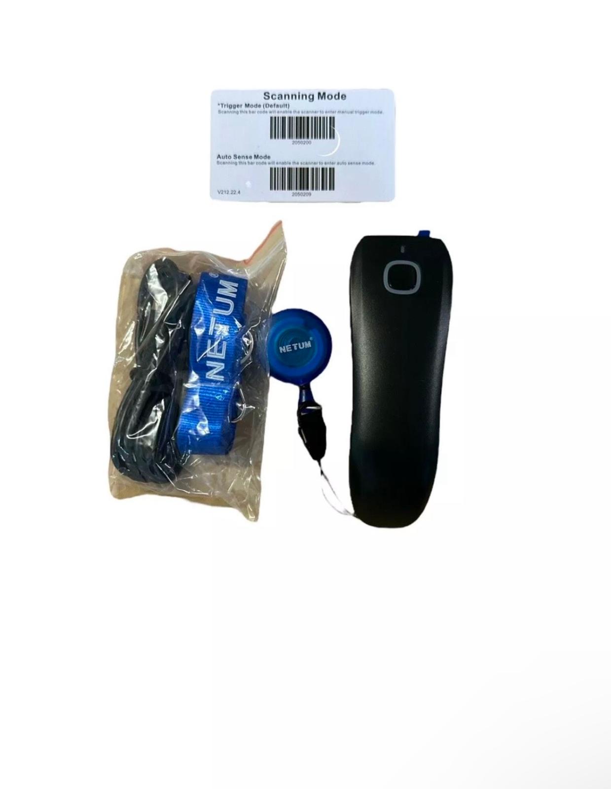 NETUM C750 Wireless Barcode Scanner Bluetooth für Tablet iPhone iPad Android