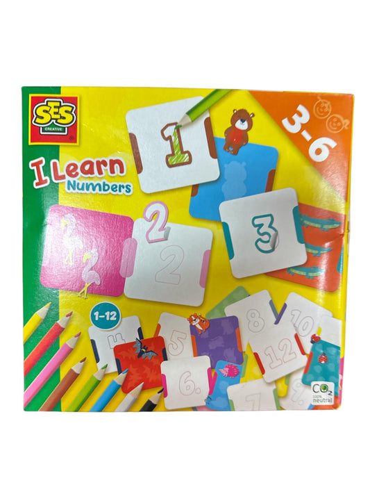 SES Crative I Learn Numbers Malen naach Zahlen