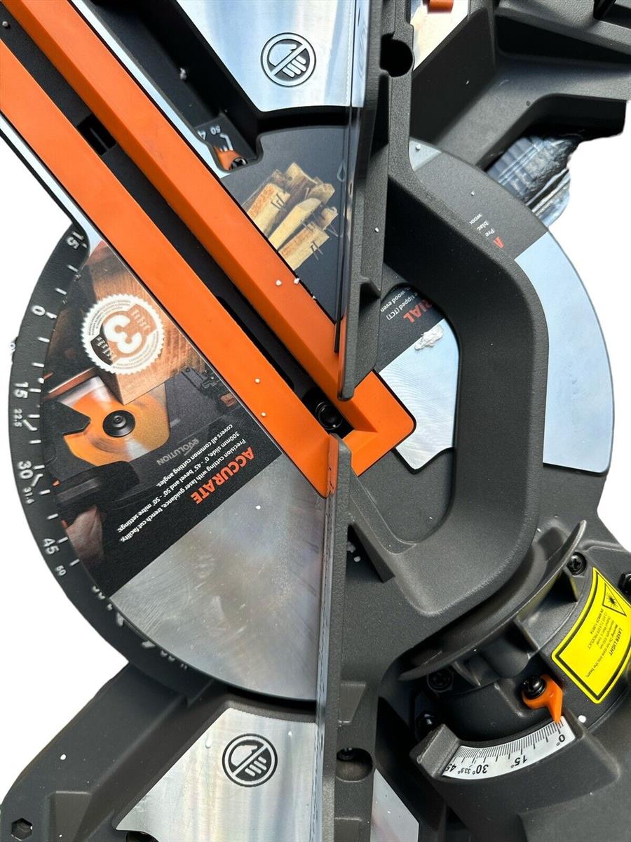 Evolution R255SMS+ Schiebe-Kapp- und Gehrungssäge