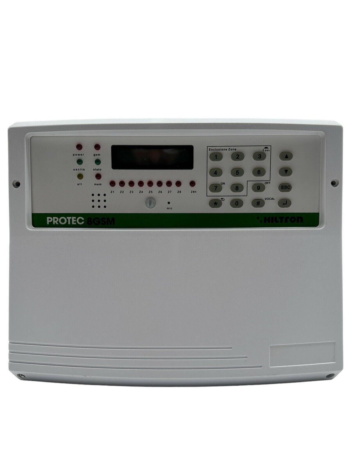 Hiltron PROTEC8GSM Zentrale mit 8 Zonen und integriertem IR