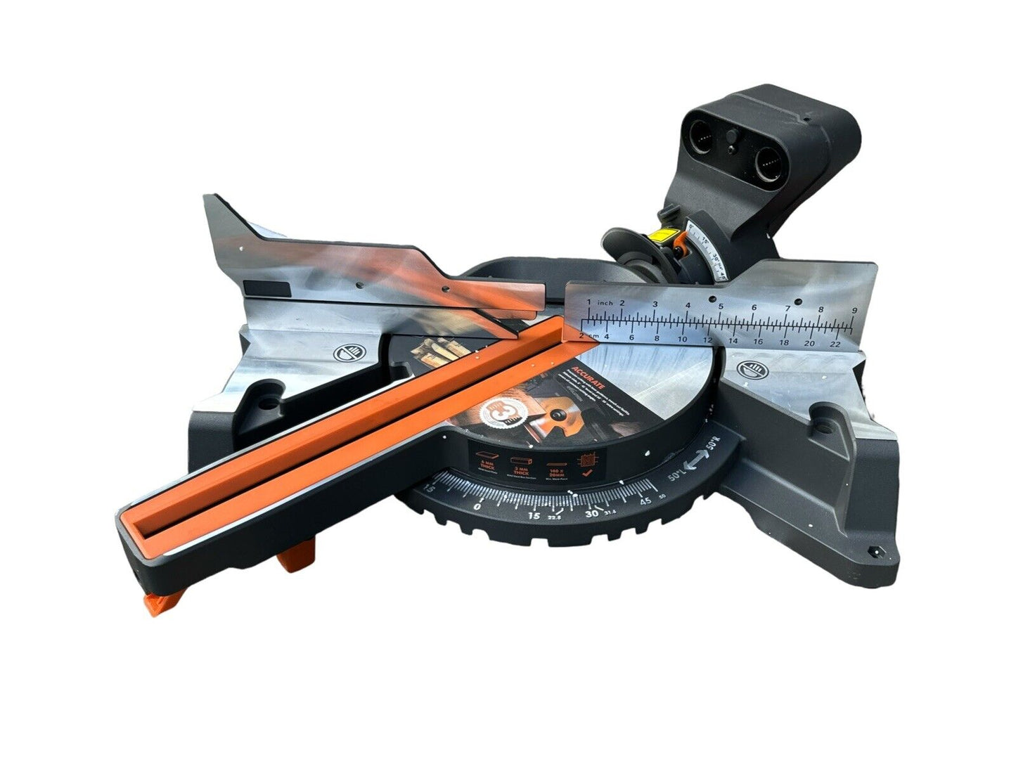 Evolution R255SMS+ Schiebe-Kapp- und Gehrungssäge