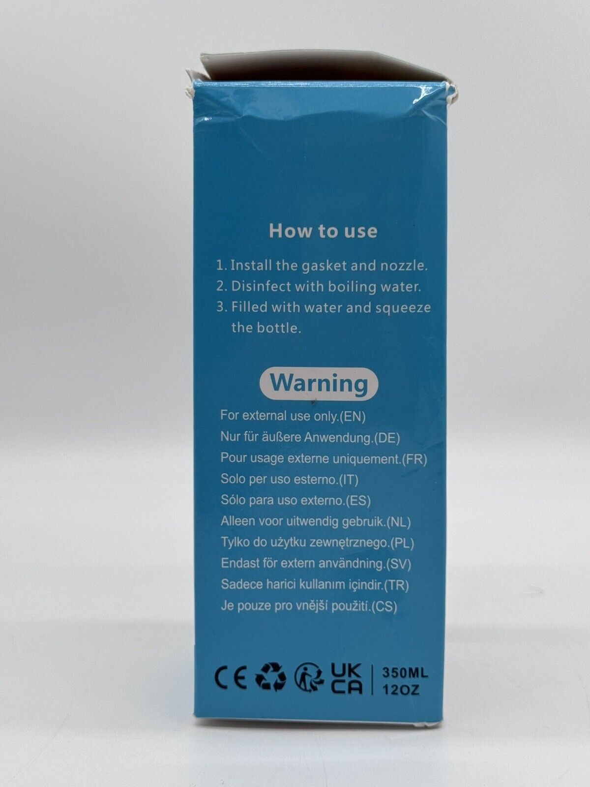 CROING-1 Stk. 350 Ml Dusche, Das Easy-Bidet, Mobiles Reise Bidet, Intimdusche
