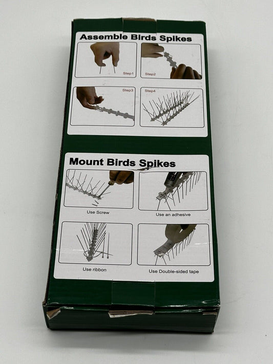 Vogelabwehr Spikes Edelstahl 3M 12 Stück