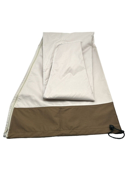 Amazon Basics Abdeckung für Sonnenschirm Beige Hellbraun