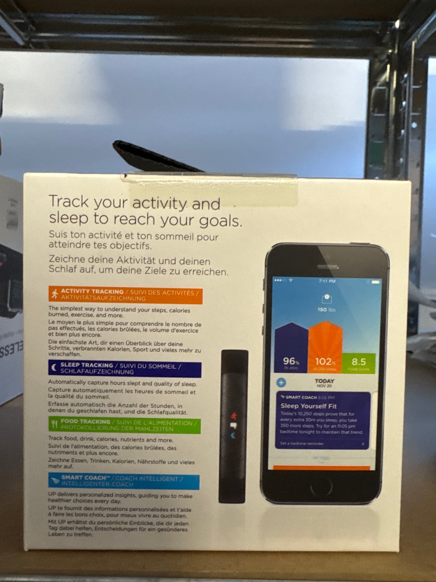 Jawbone up 2 fitness tacking