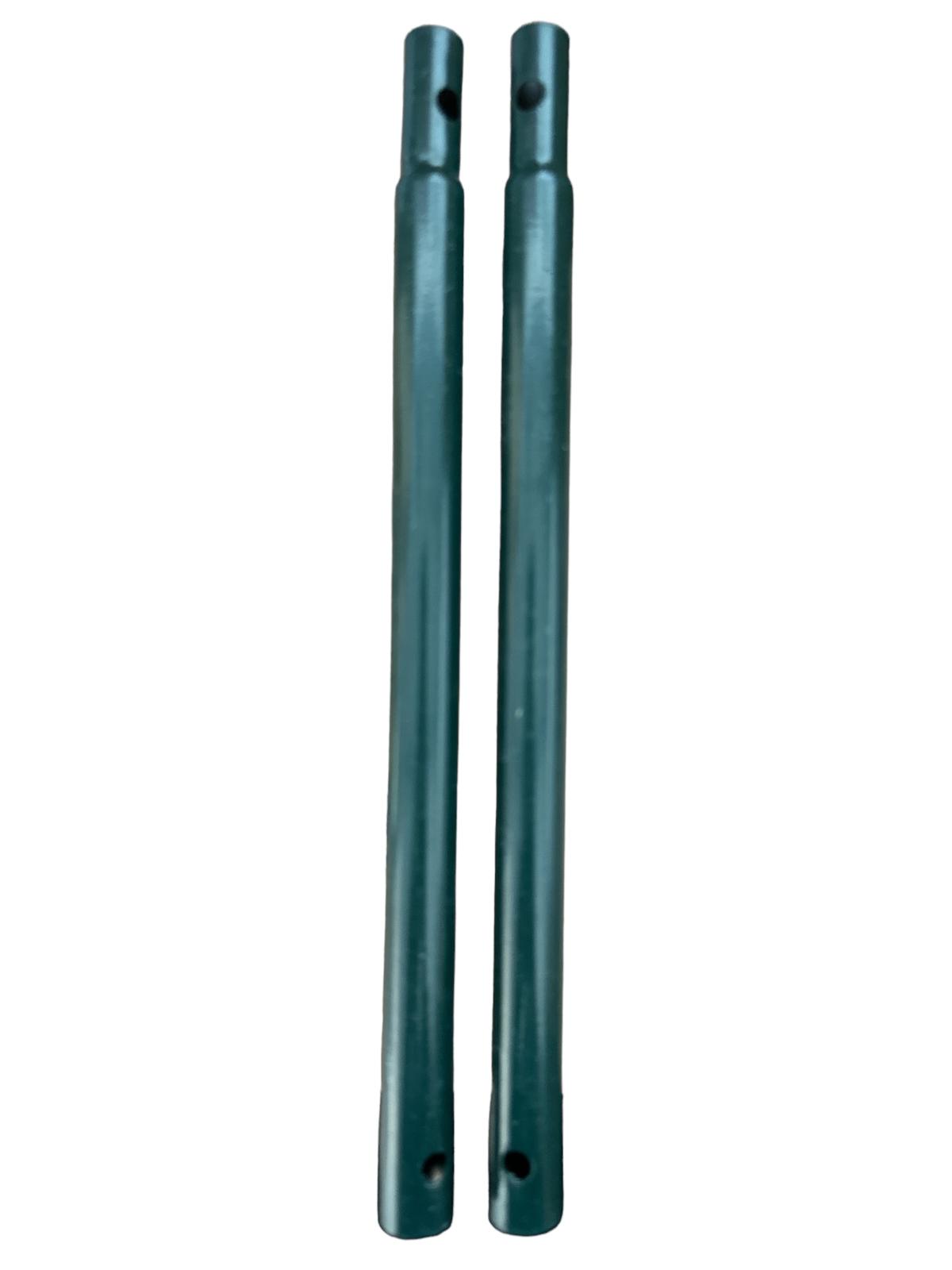 Relaxdays Rankhilfe 2er Set Kugel freistehend Höhe 80 cm dunkelgrün