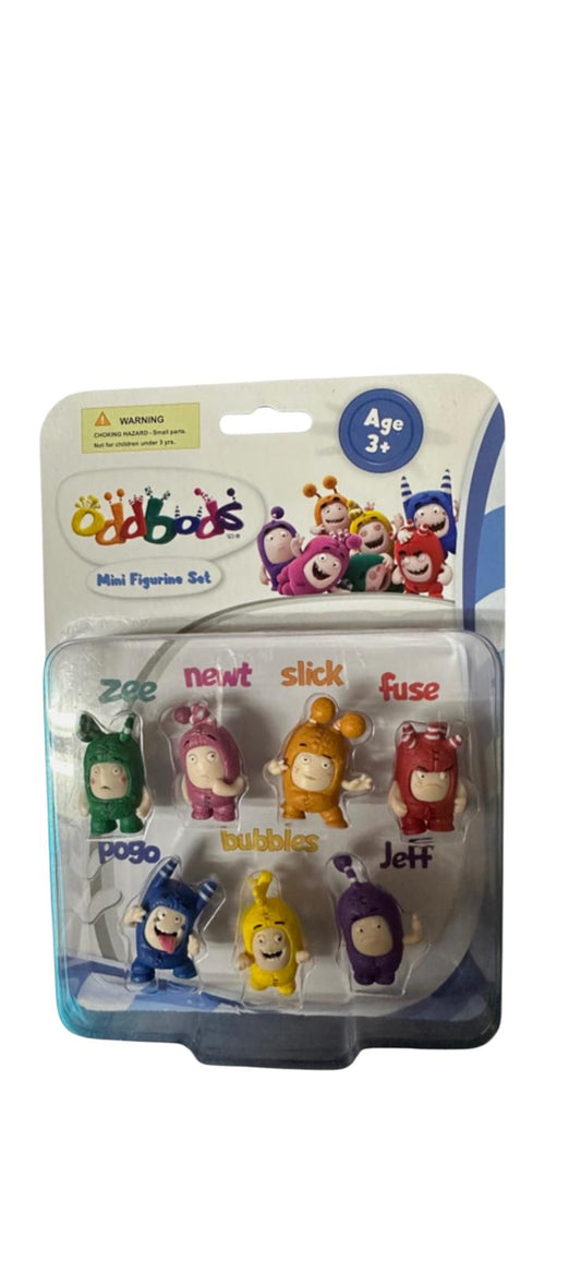 Oddbods Figuren Set ( 7 Stück), NEU & OVP