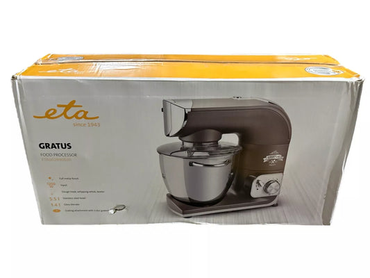 ETA Küchenmaschine Gratus 1200W Planetensystem zum Mische Schüssel 5.5l