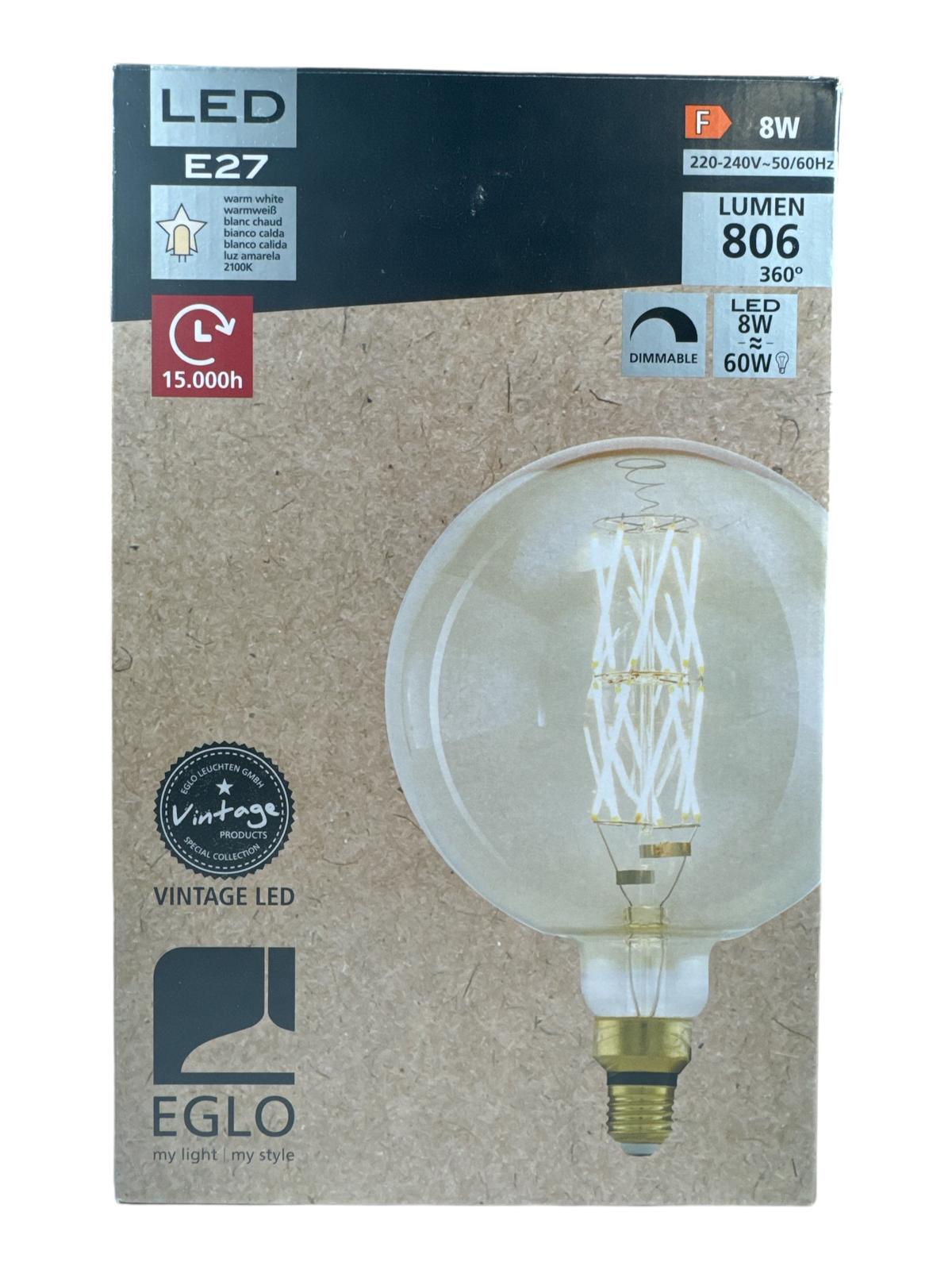Eglo Vintage LED Lampe E27