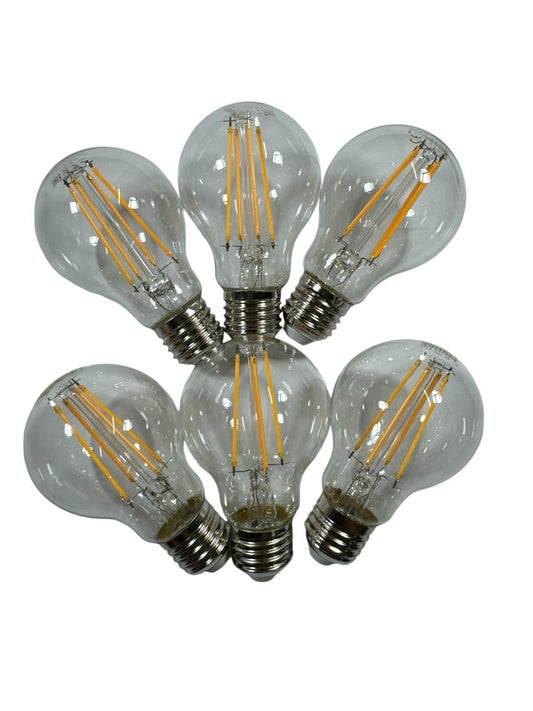 Philips LED Classic E27 Lampe A60 Tropfenform  6er Pack