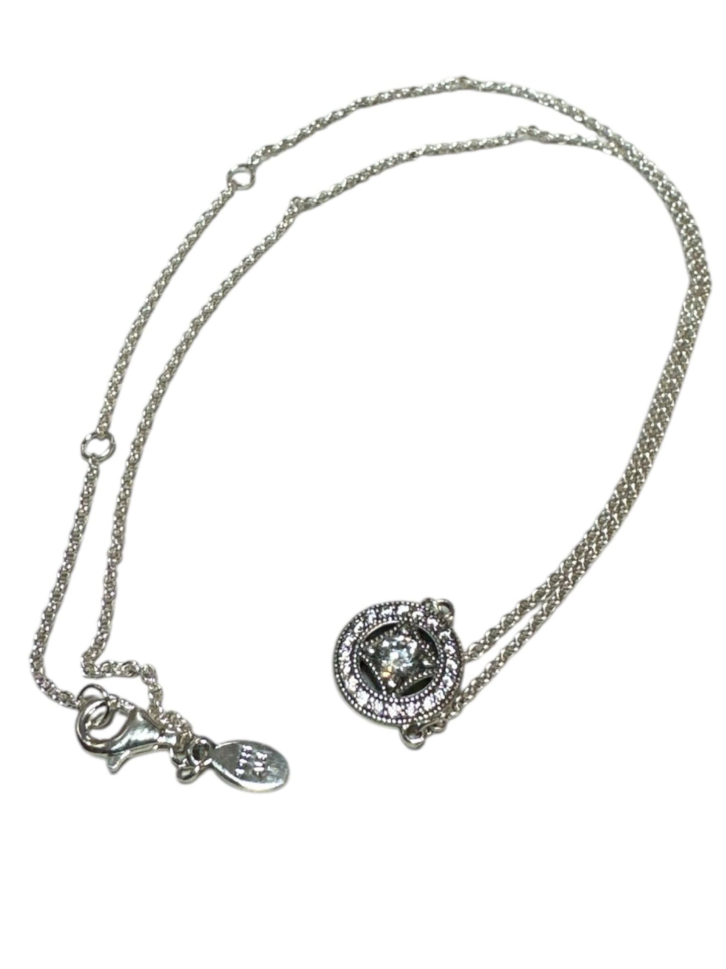 Pandora Damen Halskette Vintage Zauber, Silber