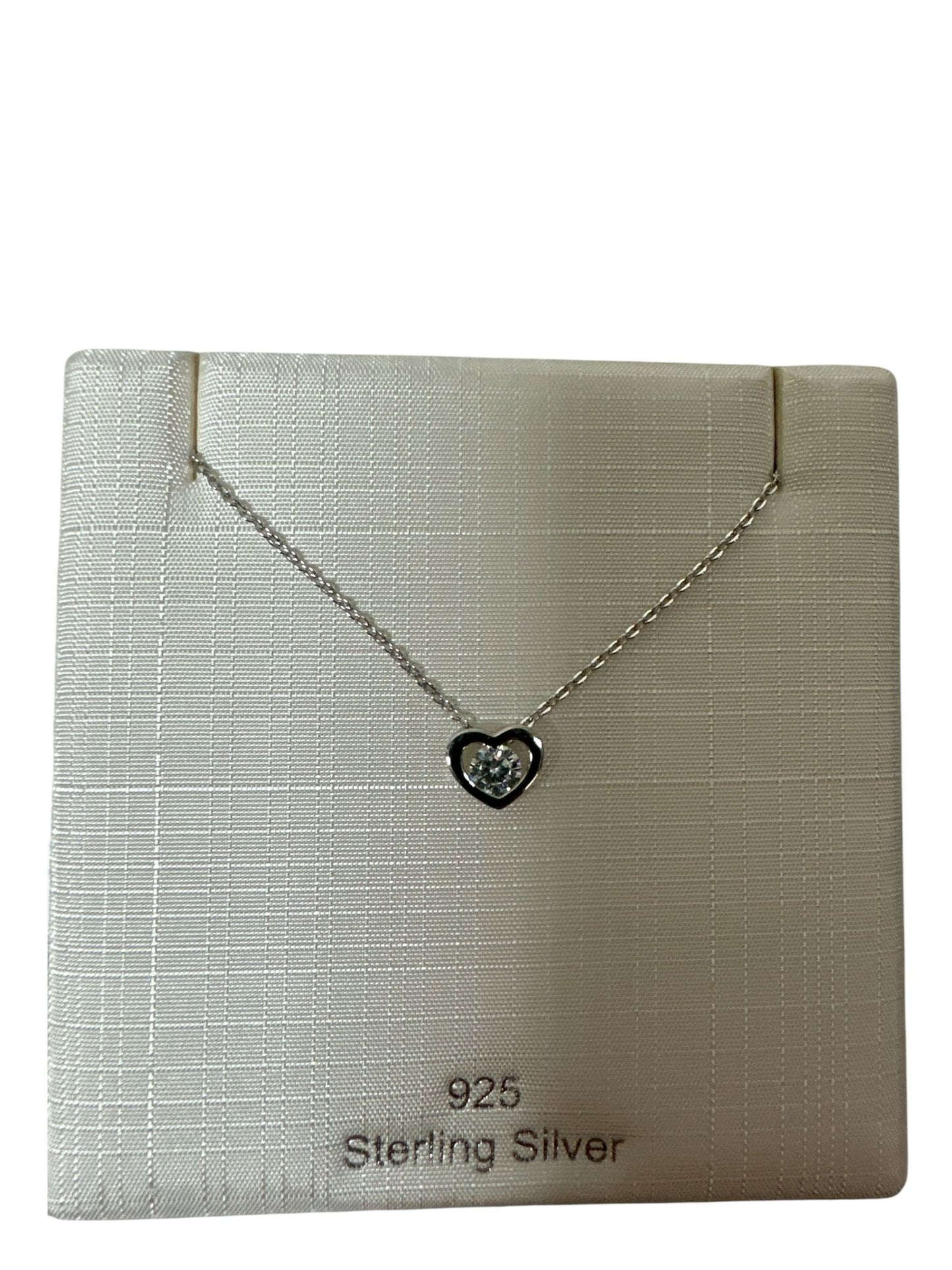 Amor Kette mit Anhänger 925 Sterling Silber Damen Halsschmuck Silber