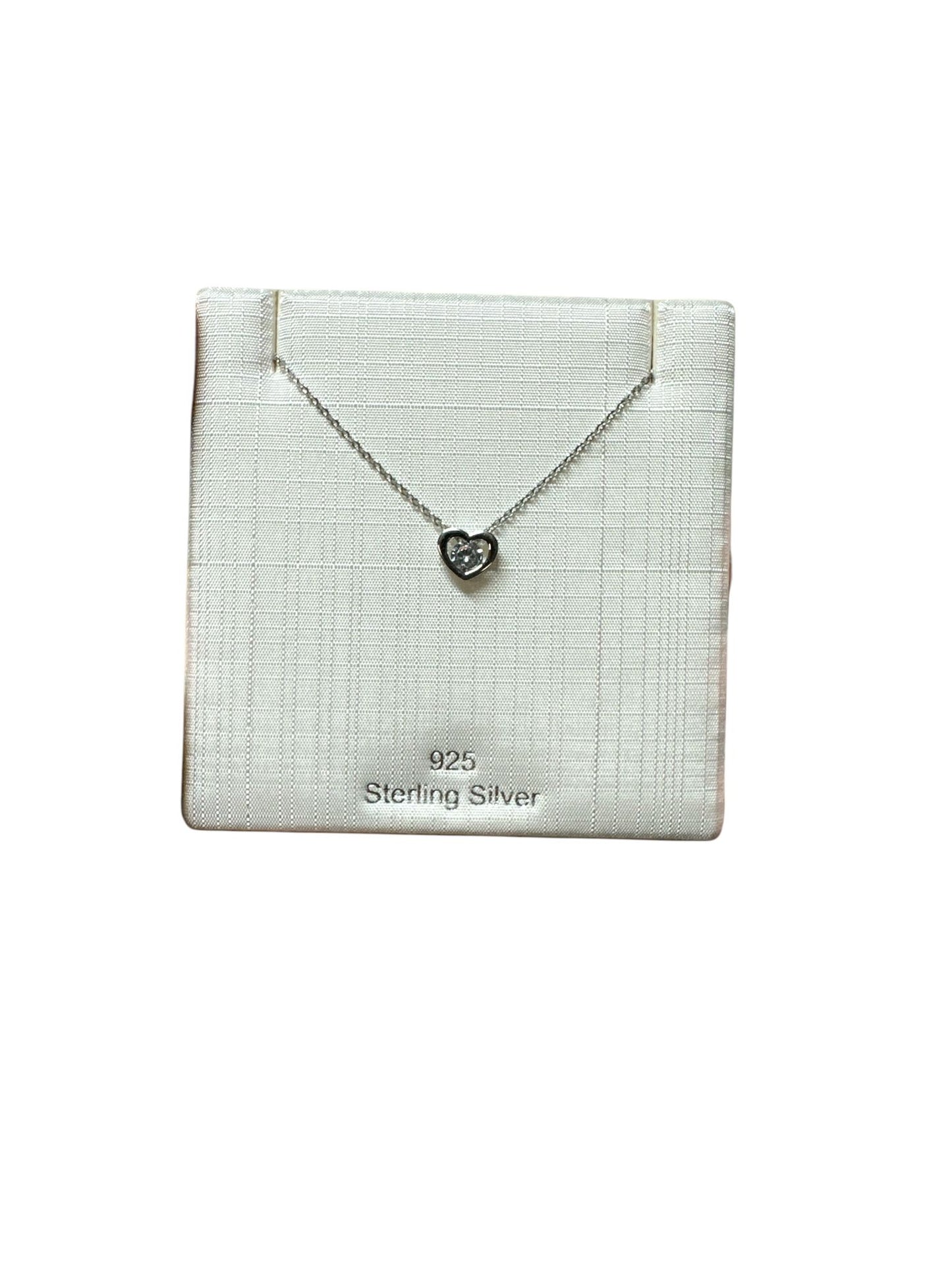 Amor Kette mit Anhänger 925 Sterling Silber Damen Halsschmuck Silber