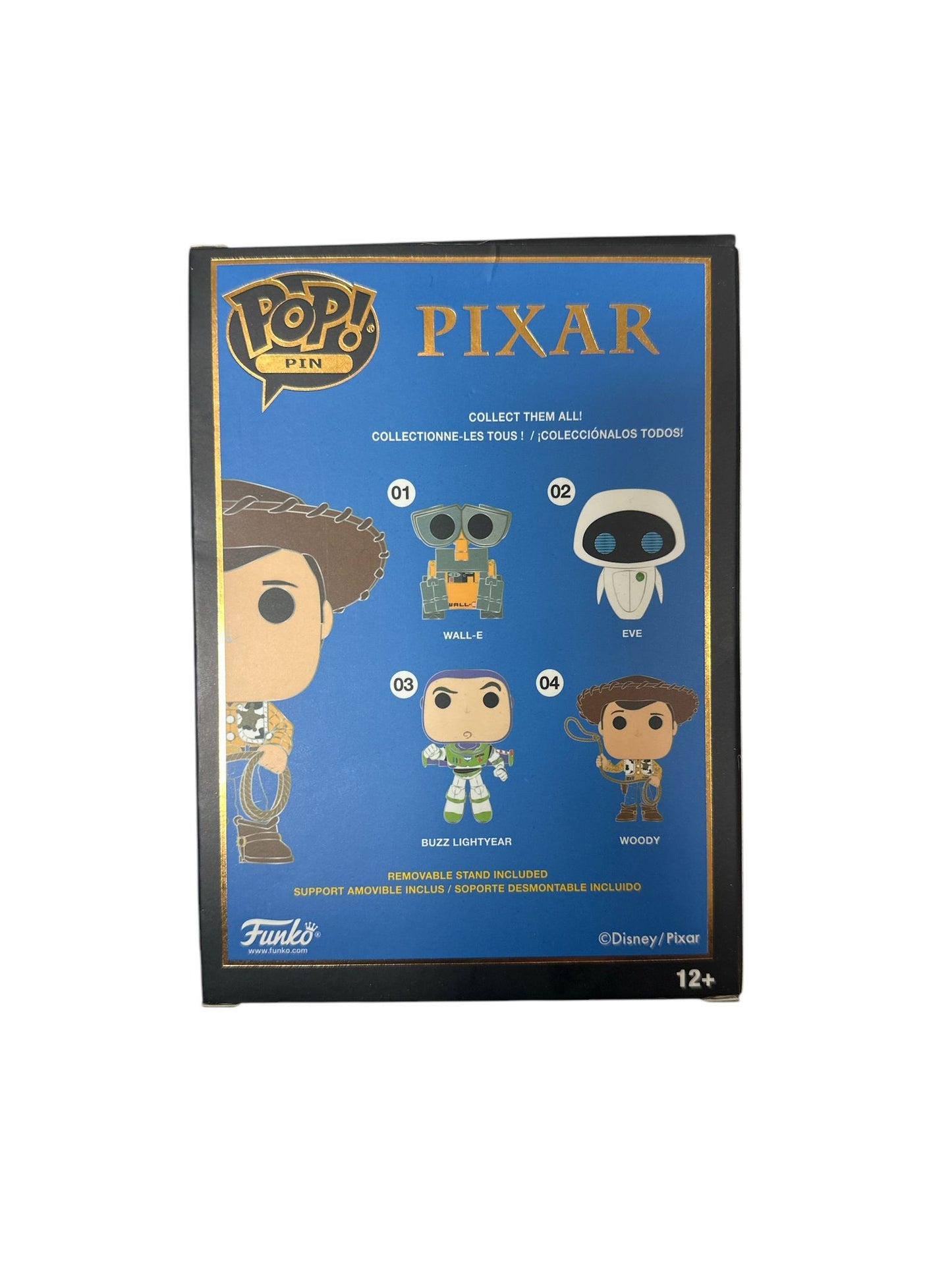 Funko Pop! Pin  Pixar Toy Story Woody #04